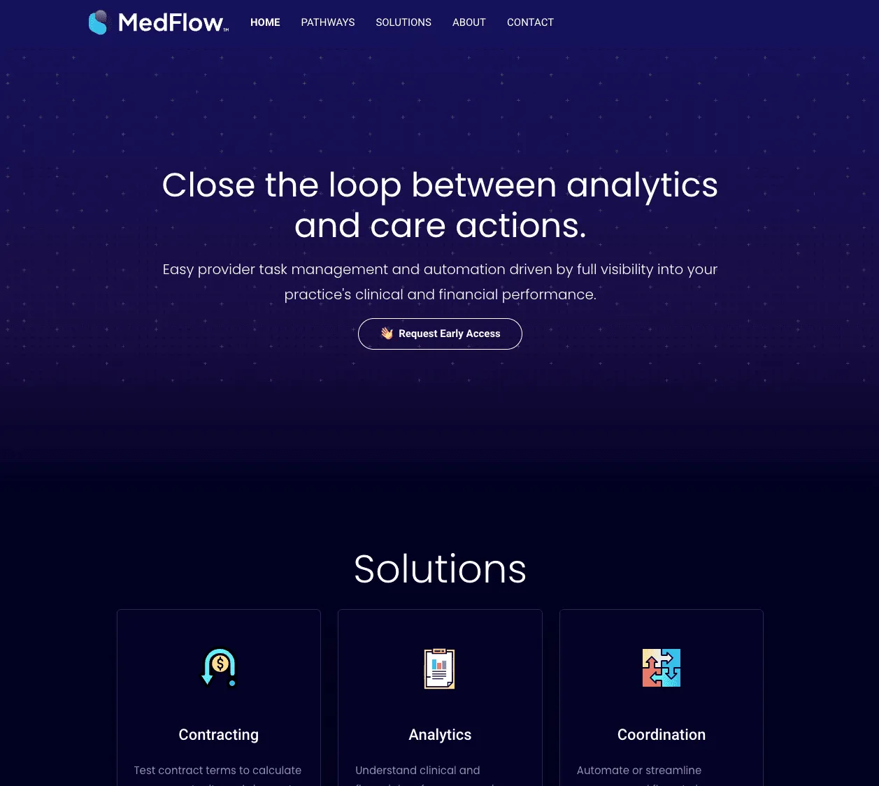 MedFlow&#x27;s Website