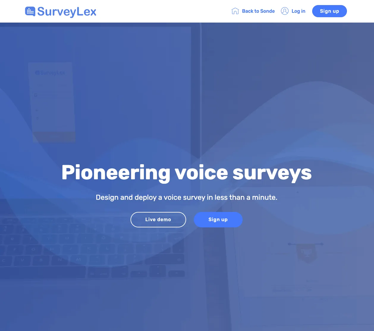 SurveyLex's Website