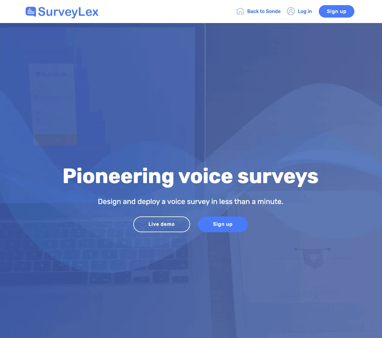 SurveyLex&#x27;s Website